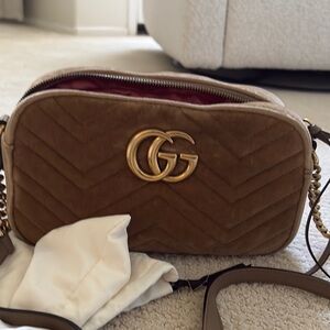 Gucci Marmont quilted crossbody! Authentic!
